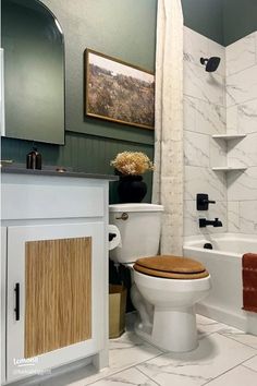 Sherwin Williams Rosemary Bathroom, Green Wall Bathroom Ideas, Green And Tan Bathroom, Sw Rosemary, Paint Colors With White Trim, Sherwin Williams Rosemary, Bathroom Paint Colors Sherwin Williams, Green Bathroom Paint, Tan Bathroom