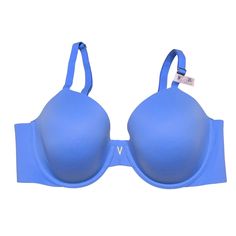 Size 38d New With Tags Color: Blue Bonnet Blue Bonnet, Secret Love, Blue Bonnets, Demi Bra, Women's Intimates, Victoria's Secret, Color Blue, Bra, Tags