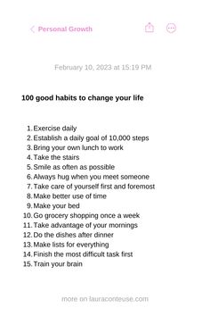 a white background pin that says 100 Good Habits to Change Your Life How To Change A Habit, Best Habits To Have, Motivation To Get Through The Day, Change Your Life In 100 Days, How To Create Habits, Habits That Changed My Life, Upgrading Your Life, Good Habits To Have, Daily Habits Aesthetic