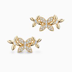 Discover Ecksand's Butterfly Trio Diamond Earrings made in Canada with 100% recycled gold and ethical diamonds. Shop now Convertible Jewellery, Podcast Promo, Delicate Fashion, Couple Bands, Ear Climber Earrings, Ear Climbers Earrings, Ear Climber, Types Of Diamonds, Ear Climbers