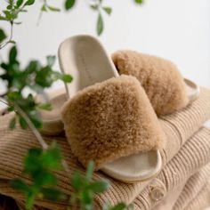 Shearling Slides Nwt Never Worn Size 7, Eu 38 Tassel Sandals, Raffia Sandals, Leather Strap Sandals, Suede Slides, Strappy Flats, Jenni Kayne, Black Espadrilles, Brown Leather Sandals, Pony Hair