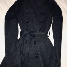 This Jacket Was Never Worn Out! I’ve Been Waiting To Use It And It’s Warm And Gorgeous With Versatility!!!! Pea Coat, Pea Coats, Black Charcoal, Jackets & Coats, Jackets For Women, Women Shopping, Black, Color