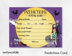 a printable halloween party game for the baby