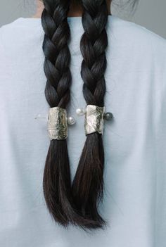 Dope Jewelry, Long Black Hair, Hair Art, Long Black, Hair Looks, Hair Goals, Dyed Hair, Hair Inspo, Cute Hairstyles