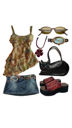 Outfits Aesthetic Summer, 2000s Style, Fairytale Fashion, Quirky Fashion, Aesthetic Summer, Cute Summer Outfits