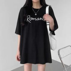 Womens Romantic Casual Soft Cotton Half Sleeve Long Round T - Etsy Bosnia and Herzegovina Half Sleeve Shirts, Easy Trendy Outfits, Teenage Fashion Outfits, Half Sleeve, Bosnia And Herzegovina, Half Sleeves, Tshirt Dress, Trendy Outfits