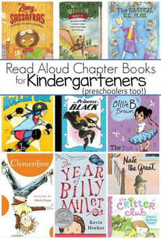 books for children with the title read aloud charter books for kinder gardeners preschool too