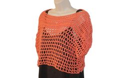 Cotton Crop Top, Womens Clothing, Plus Size Tee, Womans Top, Womans Shell, Crochet Top, Orange Tee, Orange Stretch Crop Top With Short Sleeves, Trendy Crochet Crew Neck Top, Orange Cotton Crochet Top For Summer, Orange Casual Cotton Crochet Top, Casual Orange Cotton Crochet Top, Casual Crochet Crop Top With Stretch, Casual Crochet Stretch Crop Top, Casual Stretch Crochet Crop Top, Orange Casual Crochet Top