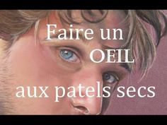 an image of a man with blue eyes and the words faire un oeil aux patels secs