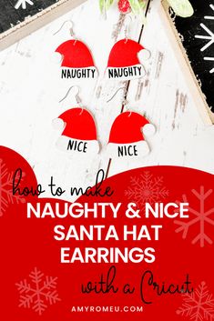 Diy Christmas Earrings, Cricut Iron On Vinyl, Cricut Earrings, Cameo Crafts, Earring Christmas, Handmade Leather Jewelry, Diy Leather Earrings, Cricut Design Studio, Earring Svg