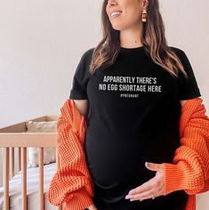 Pregnant Shirt, Funny Pregnancy, Baby Due, Farmer Shirt, Maternity Tees, Mama Tee, Pregnancy Humor, Mom To Be, Pregnancy Shirts