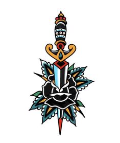 Traditional Torch Tattoo Black, Neo Traditional Torch Tattoo, Neo Traditional Candle Tattoo, Medieval Flail Traditional Tattoo, Men’s Neo Traditional Tattoo, Traditional Black Tattoo, Daddy Tattoos, Traditional Tattoo Inspiration