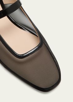 Le Monde Beryl Mesh Mary Jane Ballerina Flats Elegant Mesh Ballet Flats, Elegant Evening Mesh Flats, Elegant Ballet Flats With Translucent Outsole, Elegant Mesh Ballet Flats With Flat Heel, Evening Mesh Flats, Le Monde Beryl, Preppy Luxury, Modern Preppy, Mesh Flats