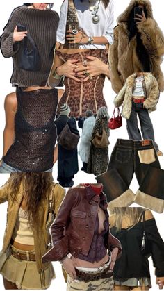 a collage of different types of clothing and accessories for people to wear on their body