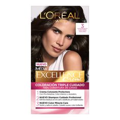 Tinte Imédia Excellence de L'Oréal Paris 3 Castaño Oscuro Hair Care, Hair Color, Paris, Hair, Beauty, Hair Care Tips, Hair Colour