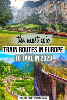 the most epic train routes in europe to take in 2020