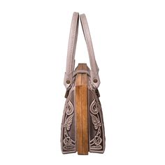 Introducing our Top Handle Bag, a stylish leather tote purse designed for women, perfect for unique gifts. Dimensions: 10.8 x 7.6 x 4.5 inches (27.5 x 19.5 x 11.5 cm) Material: Crafted from a combination of genuine leather and real oak wood. Please Note: The actual color of the item may vary slightly from the pictures shown on the website due to differences in monitor brightness settings on your computer. Leather Handheld Box Bag With Handles, Top Handle Box Bag With Leather Handles For Gift, Gift Top Handle Satchel With Leather Handles, Gift Satchel With Leather Handles And Top Handle, Leather Clutch Shoulder Bag With Top Carry Handle, Leather Satchel With Handles As A Gift, Satchel With Double Leather Handles As Gift, Top Handle Leather Box Bag For Gift, Leather Box Bag With Handles As Gift