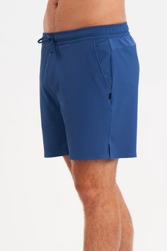 This ALTRN 7” Rib Short has stretch and comfort that will instantly make this one of your favorites. Practical for whatever fitness or lounging you have on the schedule. The premium rib style elevates this above your typical garden variety short. Ribbed Shorts, Blue