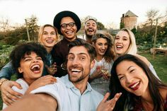 a group of people taking a selfie with the caption top 7 reasons why millennias need life insurance