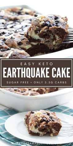 Keto Quiche, Earthquake Cake, Keto Chocolate Cake, Breakfast Low Carb, Sugar Free Cake, Keto Friendly Desserts