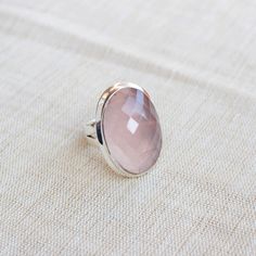 Gemstone - Rose quartz Checker cut Gemstone Size - 20x30 oval Metal - Sterling Silver Each Ring made with Precision and love, these rings are perfect for everyday use and a perfect accessory to wear at work. Rings can be customized on request and gemstone can be switched to any other as per requirement. kindly visit my store to view the complete collection. Feel free to contact me for any queries regarding jewelry or for bulk order. The ring will be gift wrapped in a premium handmade jewelry box Pink Oval Gemstones For Gift, Pink Oval Gemstones For Gifts, Oval Faceted Gemstones For Gifts, Oval Rose Quartz Rings As Gift, Oval Rose Quartz Rings For Gifting, Oval Rose Quartz Rings For Gifts, Elegant Oval Rose Quartz Rings, Elegant Handmade Rose Quartz Rings, Plus Size Rings