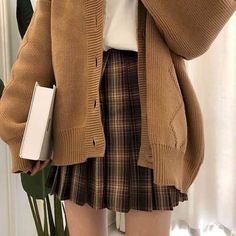 Japanese Preppy, Style Pleated Skirt, Skirts Korean, Dark Academia Clothing