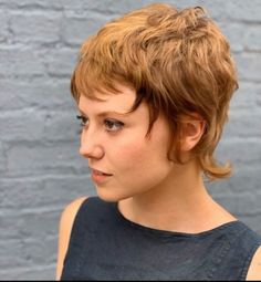 Modern Mullet Black Women, Blonde Pixie Shag, Women’s Short Mullet, Mixie Pixie Haircut Curly, Short Punk Hair Pixie, Mixie Pixie Haircut, Short Red Hair Styles, Shaggy Pixie Mullet, French Pixie Haircut