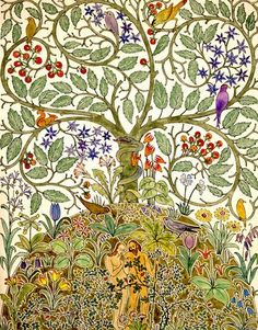 Frida Art, Tree Of Life Art, Art Appliqué, The Tree Of Life, Adam And Eve, Arts And Crafts Movement, Arte Floral, Poppy Flower