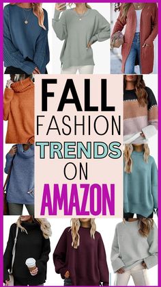 Fall Fahion, Cute Sweaters For Fall, Cozy Sweaters Autumn, Fall Sweaters For Women, Fall Style Guide, Fall Wardrobe Essentials, Family Fashion