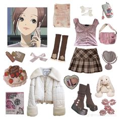 Hachi Fashion, Hachi Inspired Outfits, Hachi Outfits, Nana Clothes, Nana Komatsu Fashion, Outfits Anime, Clothes Anime, Nana Komatsu