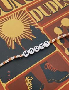 remus lupin, the marauders Marauders Friendship Bracelet, Marauders Bracelet, Funky Rings, S Bracelet, Remus Lupin, Creative Stuff, Bead Ideas, Sun And Stars