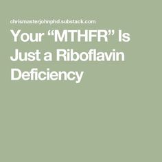 Your “MTHFR” Is Just a Riboflavin Deficiency Histamine Intolerance Symptoms, Integrative Health, Alternative Treatments, Naturopathy, High Fat Diet, Health Info