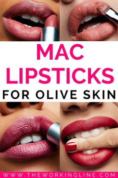 12 Best MAC Lipsticks for Olive Skin from Whirl to Mehr Captive Mac Lipstick, Pink Lipstick Mac, Olive Skin Lipstick, Mac Red Lipsticks, Light Olive Skin, Mac Nude Lipstick, Best Drugstore Lipstick, Best Pink Lipstick, Pink Matte Lipstick