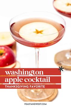 The Washington Apple cocktail might just be your new favorite sip of the season, because it tastes like fall in a glass. So fresh and cozy! https://feastandwest.com/washington-apple-cocktail/ Washington Apple Martini, Washington Apple Cocktail, Apple Schnapps Drinks, Washington Apple Drink, Washington Apple Shot, Apple Cocktail Recipes, Cider Martini, Apple Shots, Apple Schnapps