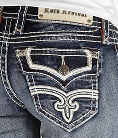 'Rock Revival Essie Boot Stretch Jean' #buckle #fashion www.buckle.com Cowboy Jeans