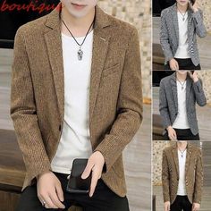 Men Slim Blazer Coat Lapel Collar Lapel Collar Formal Dress Coats Jackets Dress Coats, Slim Blazer, Cordial, Brands Outlet, Blazer Coat, Lapel Collar, Coat Dress, Formal Dress, Be Happy