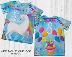 Birthday Unicorn T-Shirt/Rainbow Unicorn Birthday Shirt/Unicorn Party/Unicorn Birthday/Unicorn Outfit/Personalized Unicorn/Unicorn Shirt Unicorn Birthday Shirt, Rainbow Unicorn Birthday, Unicorn Outfit, Birthday Unicorn, Unicorn Shirt, Unicorn Tshirt, Birthday Girl Shirt