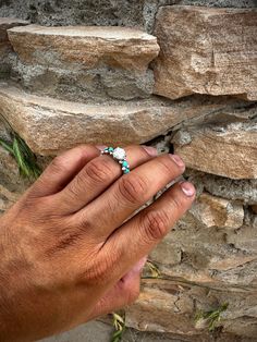 This stunning Moissanite Infinite Love Ring, designed by Navajo Artist Evangeline Perry, features a vibrant turquoise stone, symbolizing infinite love and protection. Each piece is expertly crafted and unique, making it a special addition to any jewelry collection. Experience the beauty and power of Native American artistry with this one-of-a-kind ring. Infinite Love, Kids Earrings, Native American Art, Love Ring, Barbie Girl, Turquoise Stone, American Art, Vintage Watches, Earring Necklace