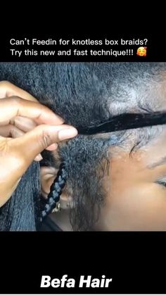 How Many Packs Of Hair For Knotless Braids, Black Woman Diy Hairstyles, Box Braids On 4c Natural Hair, Diy Individual Braids, Braiding My Own Natural Hair, Knotless Box Braids Medium How To, Knotless Braids Tutorials On Yourself, How Box Braids Tutorials, Quick Easy Styles With Braiding Hair