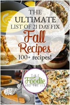 the ultimate list of healthy fall recipes