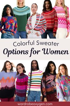 Add a pop of color to your winter wardrobe with these Colorful Sweaters for Women! Our latest article on Wardrobe Oxygen showcases a range of styles, from cozy oversized knits to chic cardigans, perfect for any occasion. Discover easy styling tips to pair these sweaters with your favorite outfits and find hues that reflect your personality. Stay warm, stylish, and bright all season long! Large Bust Swimwear, Wardrobe Oxygen, Tall Plus Size, Plus Size Fashion Tips, Chic Cardigan, Fall Trends Outfits, Plus Size Fall Fashion, Grown Women, Style Inspiration Winter