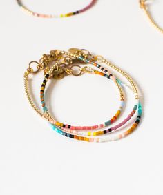 Inspired by vintage serape blankets, this intricately patterned seed bead bracelet is a fun addition to your arm party!  Easy on / off snap-clasp closure Adjustable – 6.5 to 7.25" Brass findings Water-resistant, store in a dry environment Handmade in Athens, GA Serape Blanket, Seed Bead Bracelet, Athens Ga, Arm Party, 5 To 7, Seed Bead Bracelets, Bead Bracelet, Seed Bead, On Off