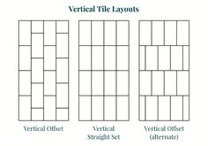 the vertical tile layouts are shown in three different styles