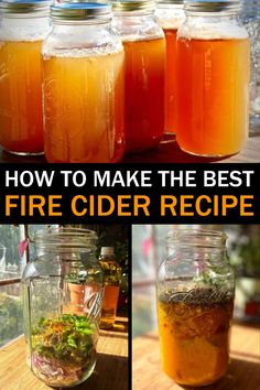 how to make the best fire cider recipe