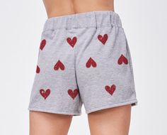 Red heart all over hoodie pj lounge wear set. Top and bottom matching set, sleep lounge wear, soft fabric, casual style, every day wear. Model size: small (5'10" 31-23-34) 95% polyester, 5% spandex Lounge Wear Sets, Lounge Wear Set, Heart Hoodie, Heart Sweater, Valentine Special, Star Sneakers, Ruffled Sleeve Top, Loungewear Set, Cropped Hoodie