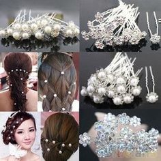 I just discovered this while shopping on Poshmark: . Check it out! Price: $14 Size: Hair pins 5 pecs, listed by emerritts Bridal Hair Tiara, Long Bridal Hair, Tiara Hairstyles, Crystal Hair Pins, Flower Crystal, Bridal Hair Flowers, Blue Bridal, Wedding Hair Pins, Flower Hair Pin