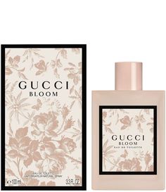 Gucci Bloom Eau de Toilette is a lighter interpretation of the signature Bloom accord that gently encourages women to bloom into the truest version of themselves. Characterized by a trio of Jasmine&#x2C; Tuberose and Rangoon Creeper&#x2C; it is now enlightened by a sweetened Neroli accord. Rangoon Creeper, Parfum Gucci, Gucci Fragrance, Bergamot Essence, Gucci Perfume, Gucci Bloom, Antiperspirant, Good Girl, Womens Fragrances