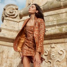 Mary Embroidered Blazer – Eddy Lurex Embroidery, Oversized Blazers, Lace Fancy, Embroidered Blazer, Tomboy Look, Bohemian Lifestyle, Blazer Designs, Fringe Dress, Fashion Night