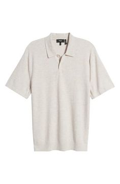 This work-to-weekend polo is crafted in a soft shape-retaining knit for season-spanning polish. 26 1/2" length ( size Medium) Button half-placket Short sleeves 60% viscose, 36% thermoplastic polyester, 4% other fibers Machine wash, dry flat Imported Relaxed Fit Polo Collar Cotton T-shirt, Sporty 4-way Stretch Polo Shirt, Classic Polo Collar T-shirt With Button Closure, Knit Polo Shirt, Gray Cotton Polo Collar T-shirt, Cotton Golf Polo Shirt With 4-way Stretch, Knit Polo, Lightweight Knit, Polo Shirt