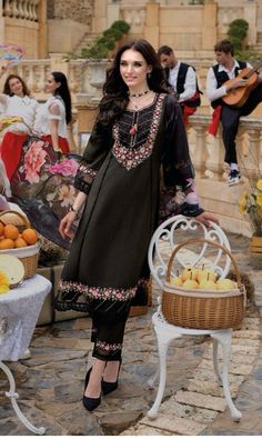 Black Kurti with emboidery , bottom and dupatta Black Embroidered Fabric For Designer Wear During Eid, Black Sharara With Intricate Embroidery And Straight Kurta, Semi-stitched Black Dupatta With Chikankari Embroidery, Black Palazzo Set With Intricate Embroidery For Diwali, Black Semi-stitched Embroidered Fabric, Black Embroidered Palazzo Set For Diwali, Black Palazzo Set With Dupatta, Black Long Sleeve Palazzo Set With Dupatta, Unstitched Black Chanderi Embroidered Fabric